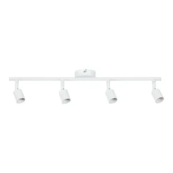 Paulmann Carolina foco de techo, blanco 4 luces