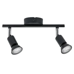 Paulmann Carolina foco de techo, 2 luces IP44