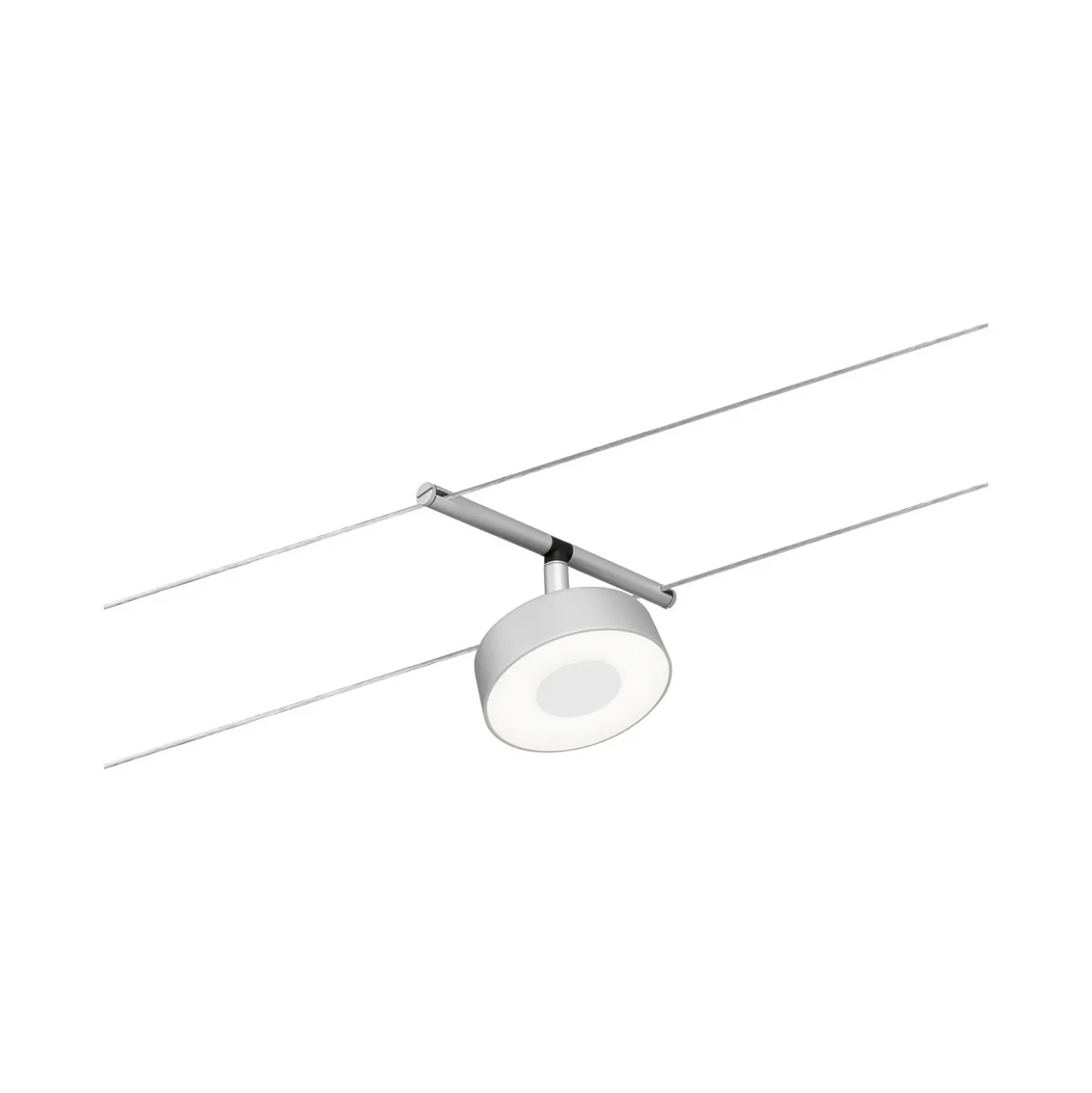 Paulmann Circle sobre cable LED 5 luces cromo mate