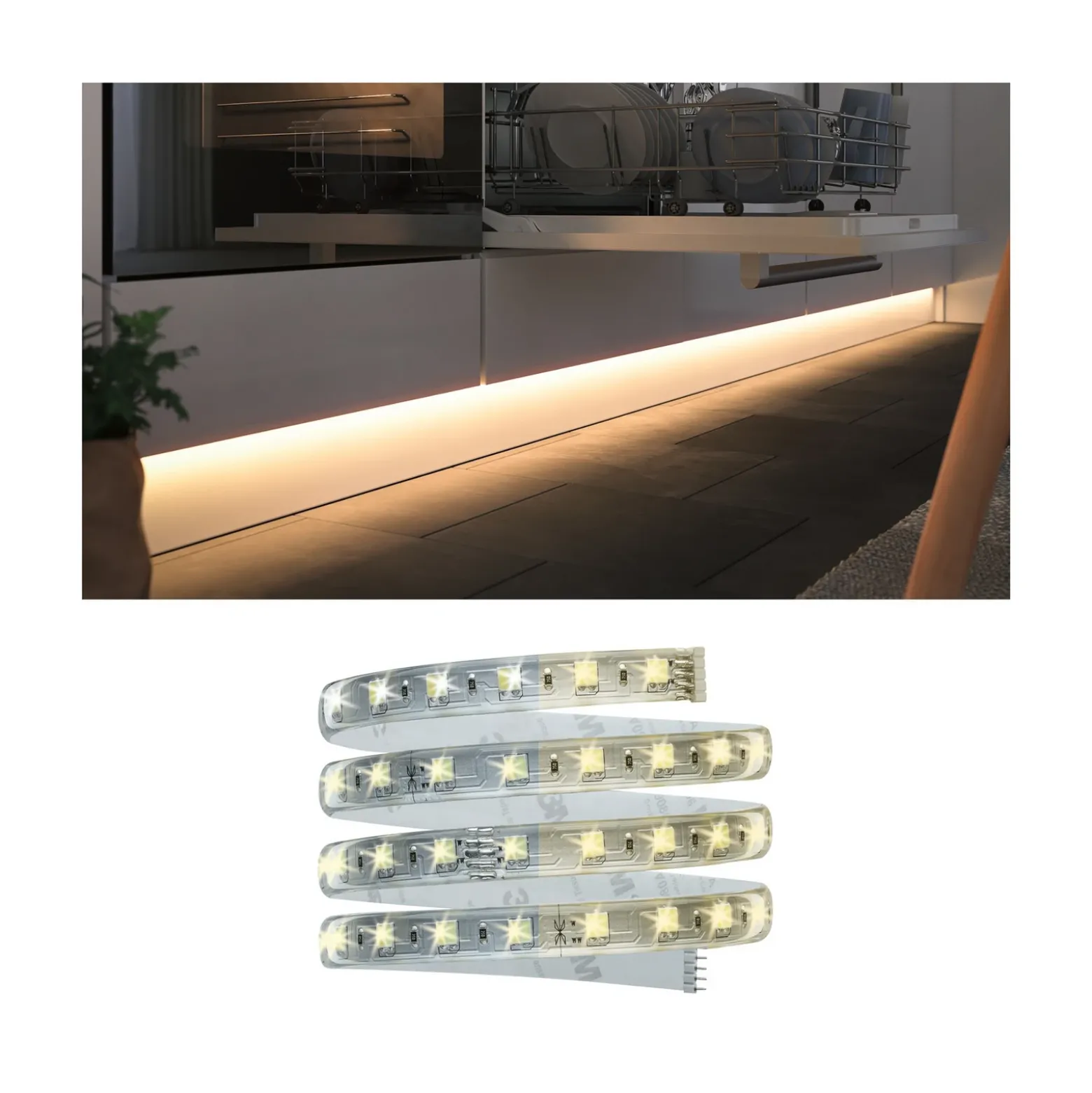 Paulmann Clever Connect Stripe tira LED 1m