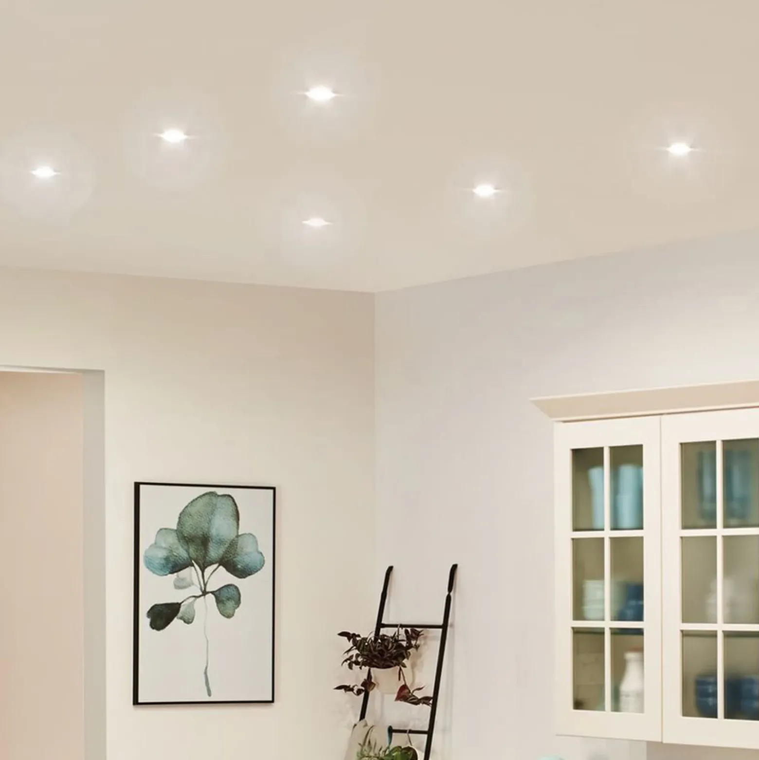 Paulmann Coin Slim empotrado LED 3 ud angular alu