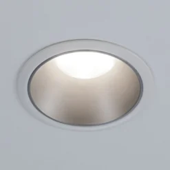 Paulmann Cole Foco LED plateado-blanco, juego de 3