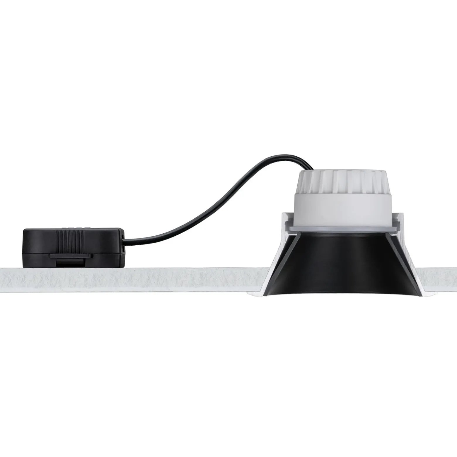 Paulmann Cole Foco LED plateado-blanco, juego de 3