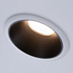 Paulmann Cole spotlight LED, negro-blanco