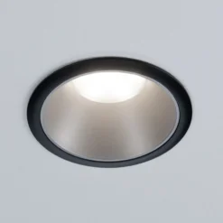 Paulmann Cole spotlight LED, plata-negro