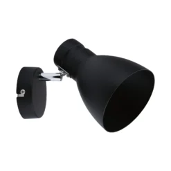 Paulmann Davy lámpara de pared, negro, 1 luz