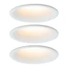 Paulmann empotrada Cymbal 3x6W warmdim IP44