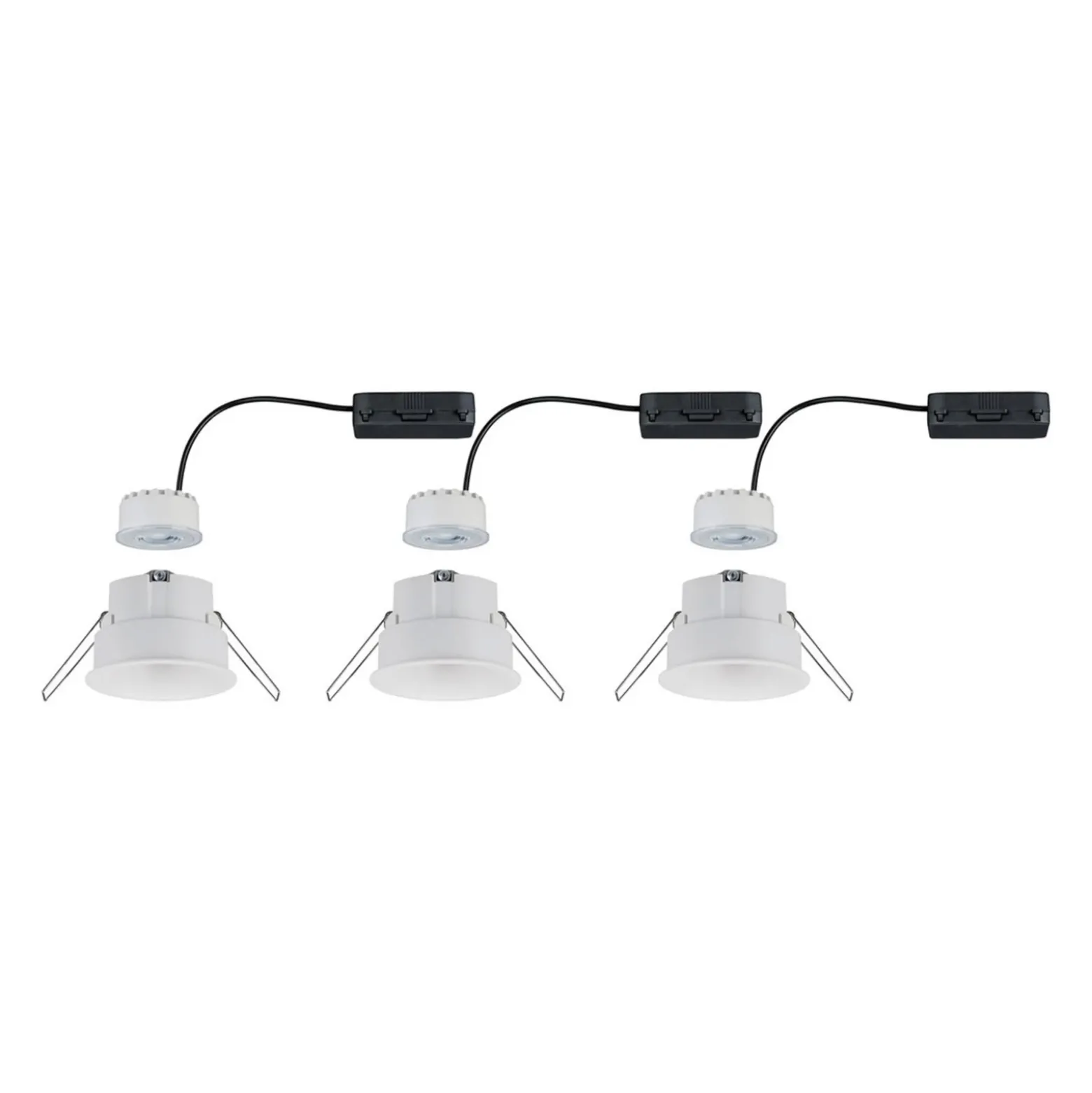 Paulmann empotrada Cymbal 3x6W warmdim IP44
