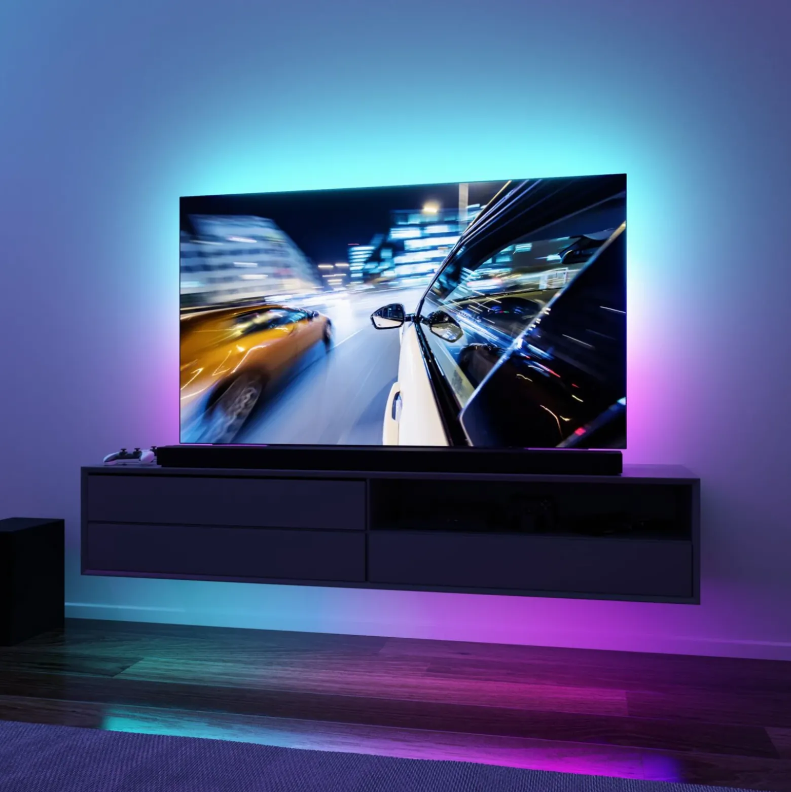 Paulmann EntertainLED LED-Strip RGB Set de TV de 55 pulgadas