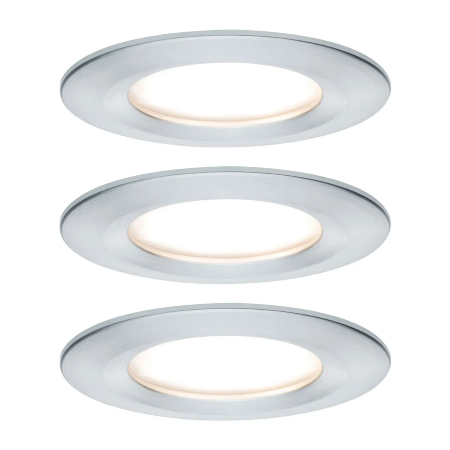 Paulmann foco empotrable LED Nova Coin 3 aluminio redondo atenuable