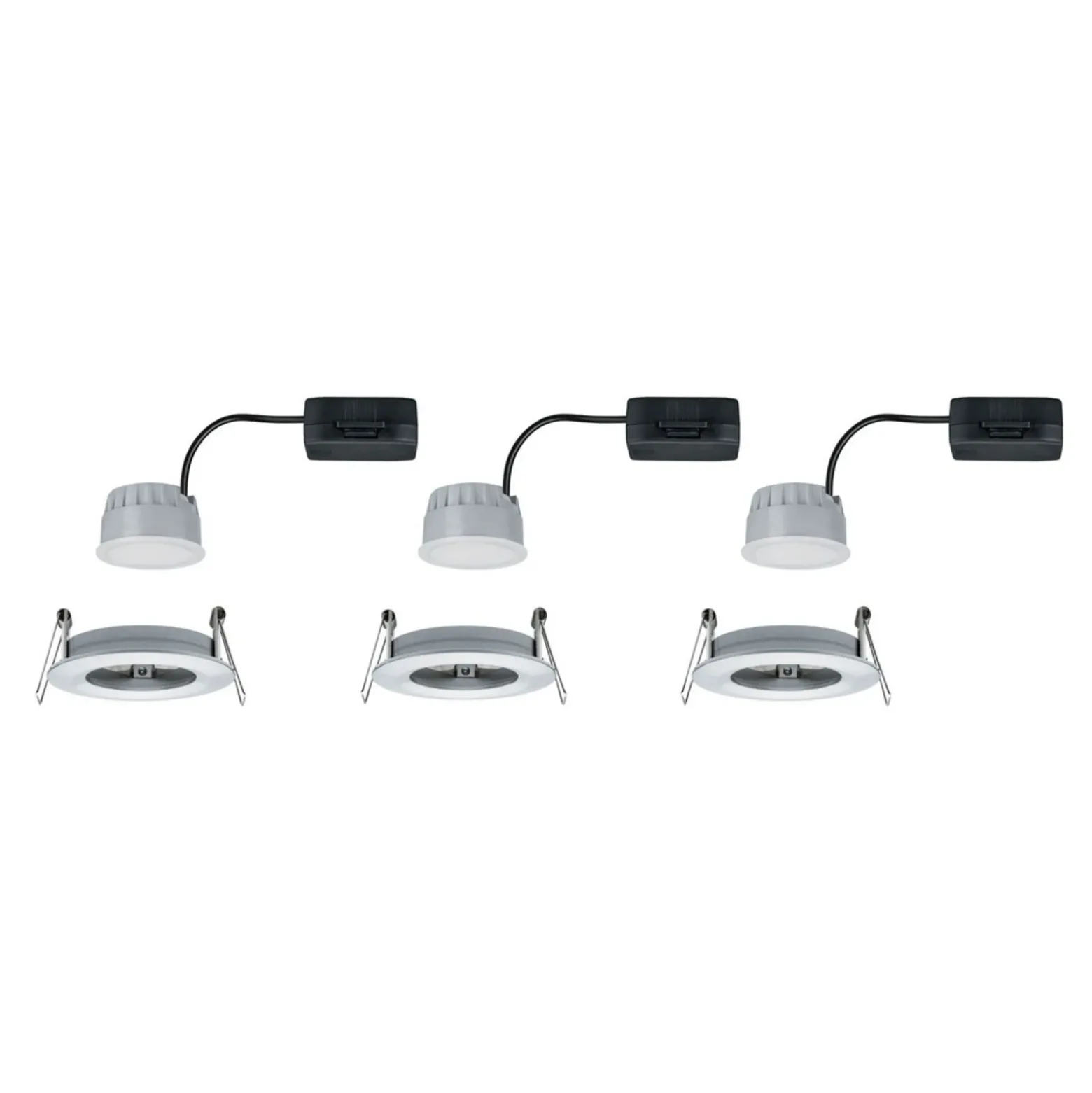 Paulmann foco empotrable LED Nova Coin 3 aluminio redondo atenuable