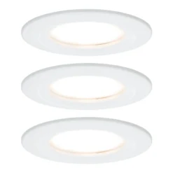 Paulmann foco empotrable LED Nova Coin 3 blanco redondo atenuable