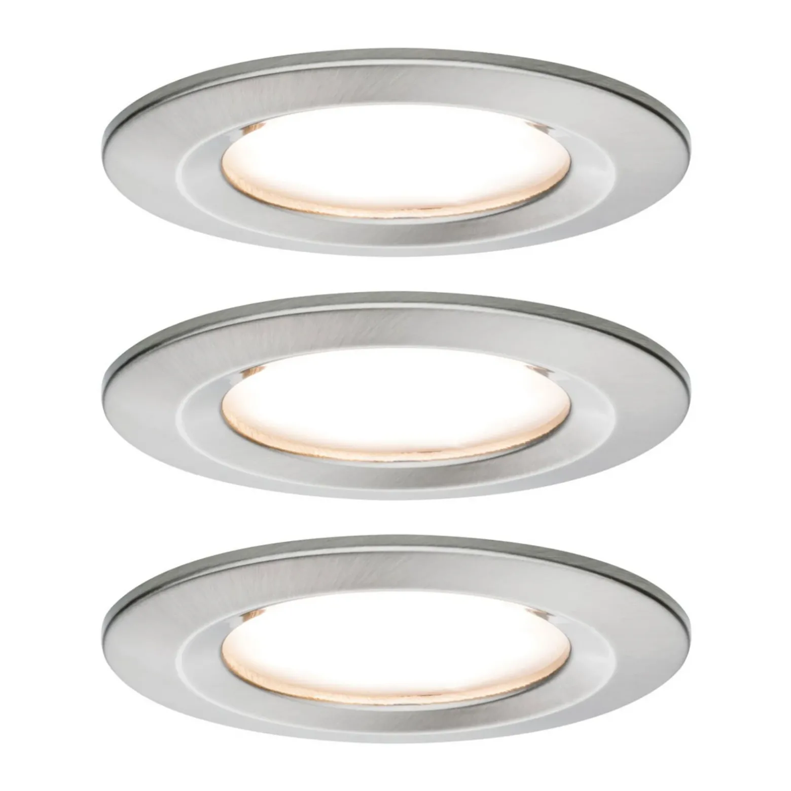 Paulmann foco empotrable LED Nova Coin 3 hierro redondo atenuable