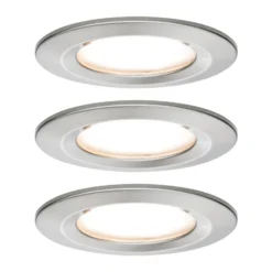 Paulmann foco empotrable LED Nova Coin 3 hierro redondo atenuable