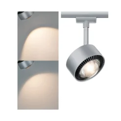 Paulmann foco LED Aldan URail 2.700K cromo mate