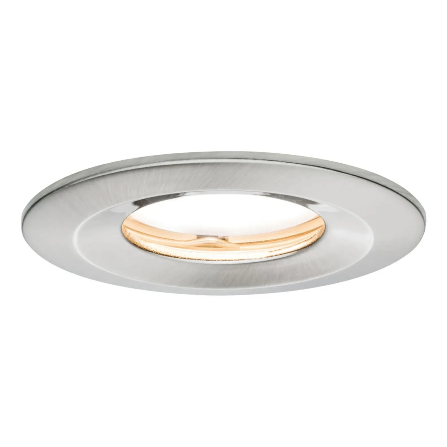 Paulmann foco LED Slim Coin atenuable, IP65 hierro