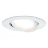 Paulmann foco Nova Coin redondo giratorio, blanco