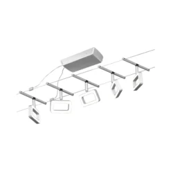 Paulmann Frame sobre cable LED 5 luces cromo mate
