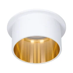 Paulmann Gil LED empotrable blanco mate/oro