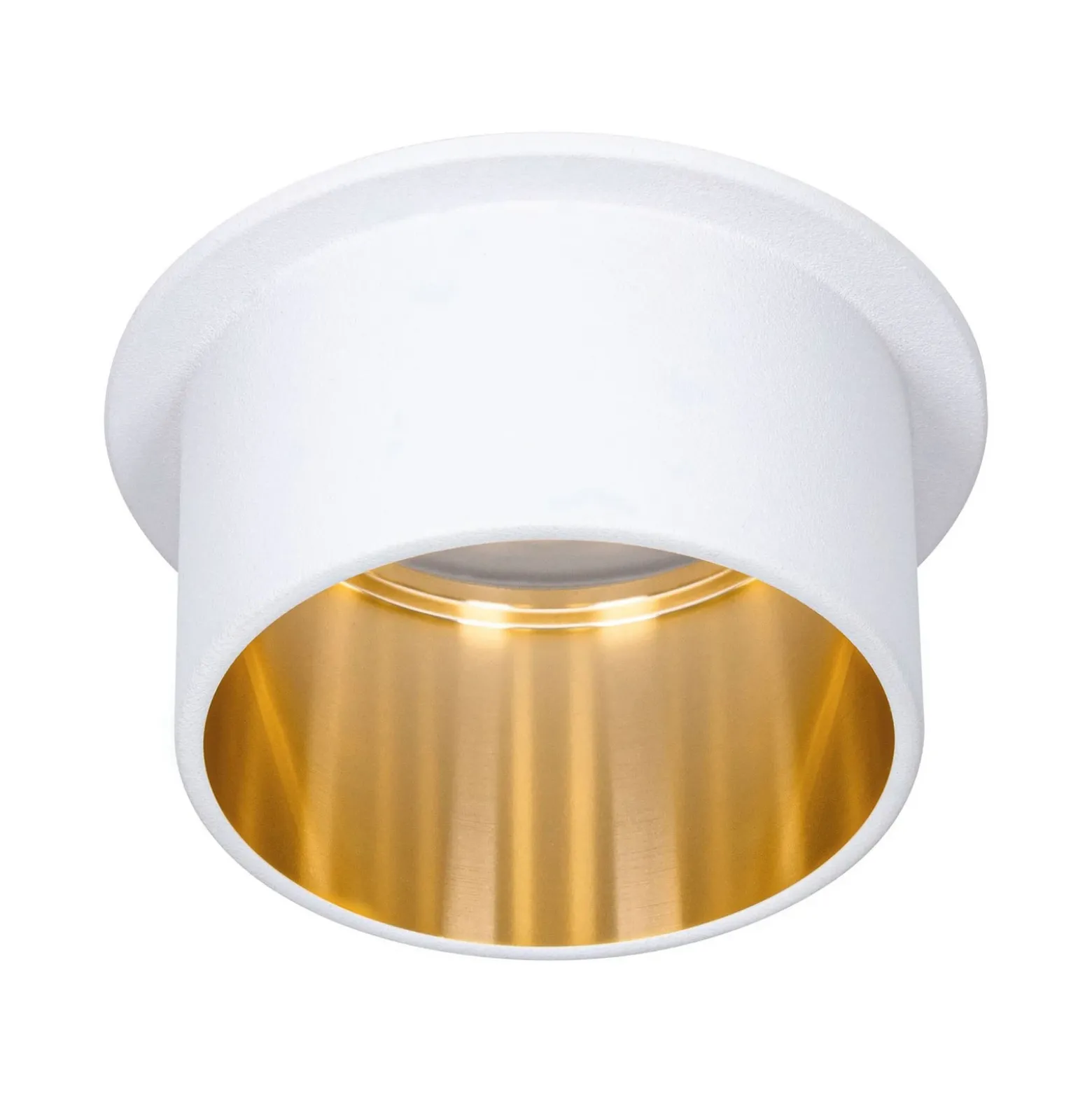 Paulmann Gil LED empotrable blanco mate/oro