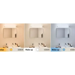Paulmann HomeSpa Luno lámpara de espejo LED, 60 cm