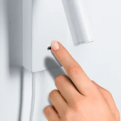 Paulmann Hulda Foco de pared LED USB, 3 intensidades, blanco
