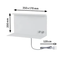 Paulmann Jarina LED lámpara de pared 2 luces