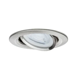 Paulmann, juego de 3 focos Nova redondos orientables, de hierro, GU10, 2700 K