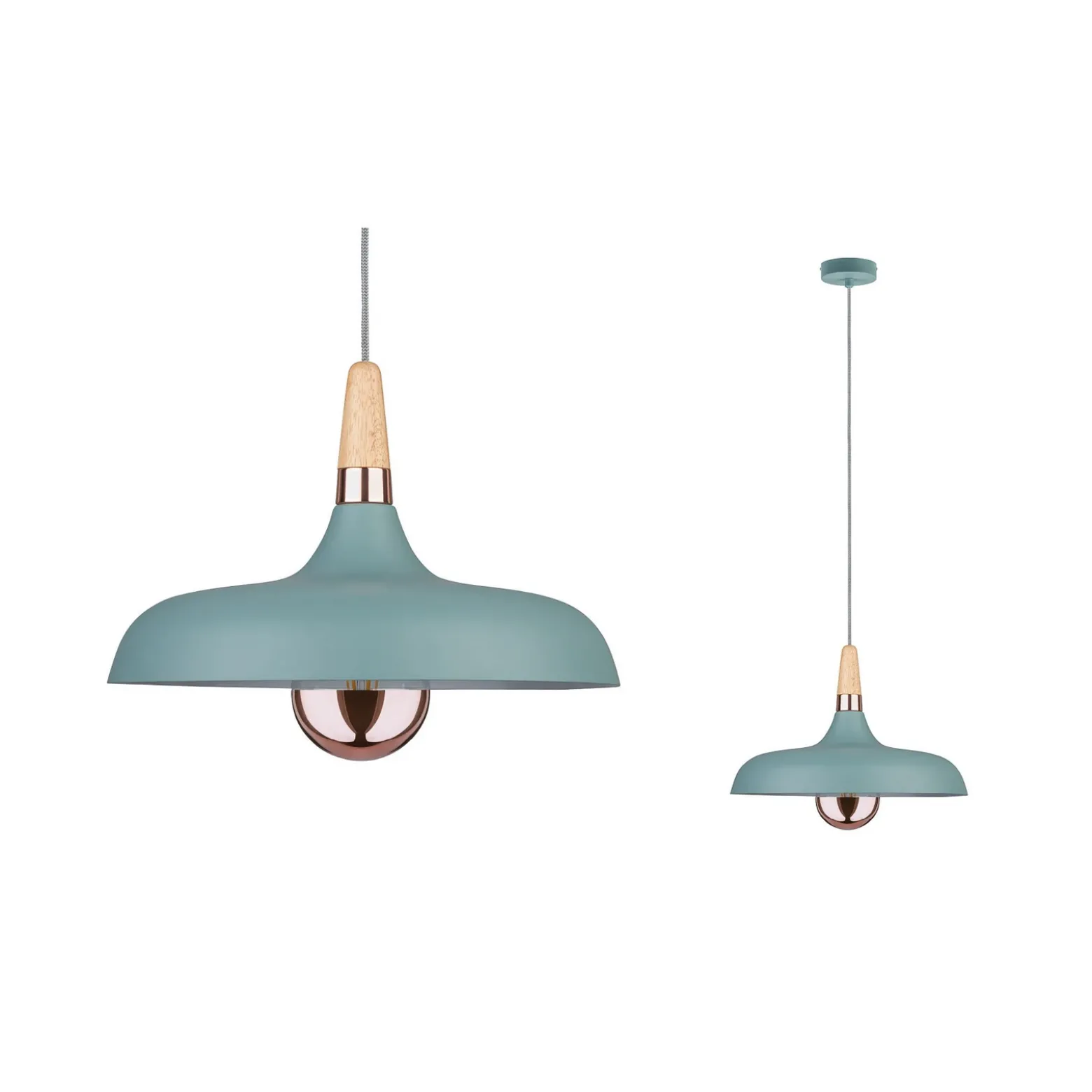 Paulmann Juna lámpara colgante, 1 luz, Ø 34,2 cm