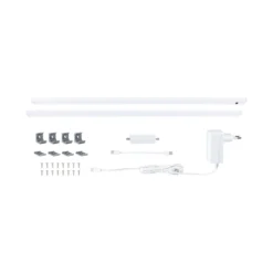 Paulmann Lámpara bajo mueble Inline, kit de inicio de 2 unidades, blanco, 55