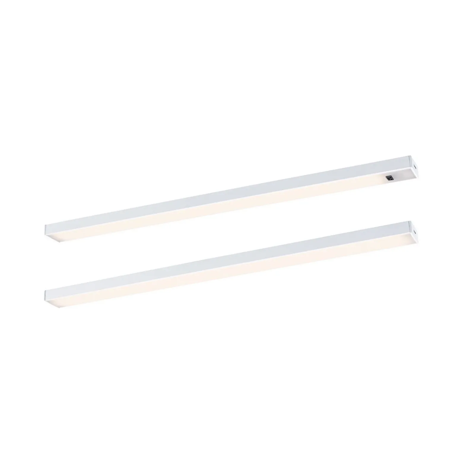 Paulmann Lámpara bajo mueble Inline, kit de inicio de 2 unidades, blanco, 35
