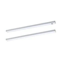 Paulmann Lámpara bajo mueble Inline, juego de inicio de 2 unidades, cromado, 35