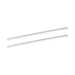 Paulmann lámpara bajo mueble Inline 2x ampliación cromada 55 cm 830