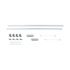 Paulmann lámpara bajo mueble Inline 2x ampliación cromada 55 cm 830