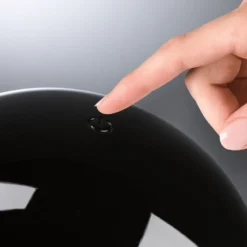 Paulmann lámpara de mesa LED recargable Onzo, negra, plástico, IP44
