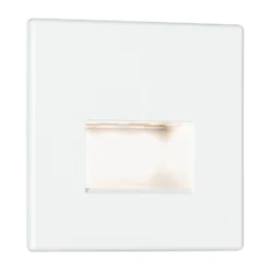 Paulmann lámpara de pared LED empotrable EDGE, blanco