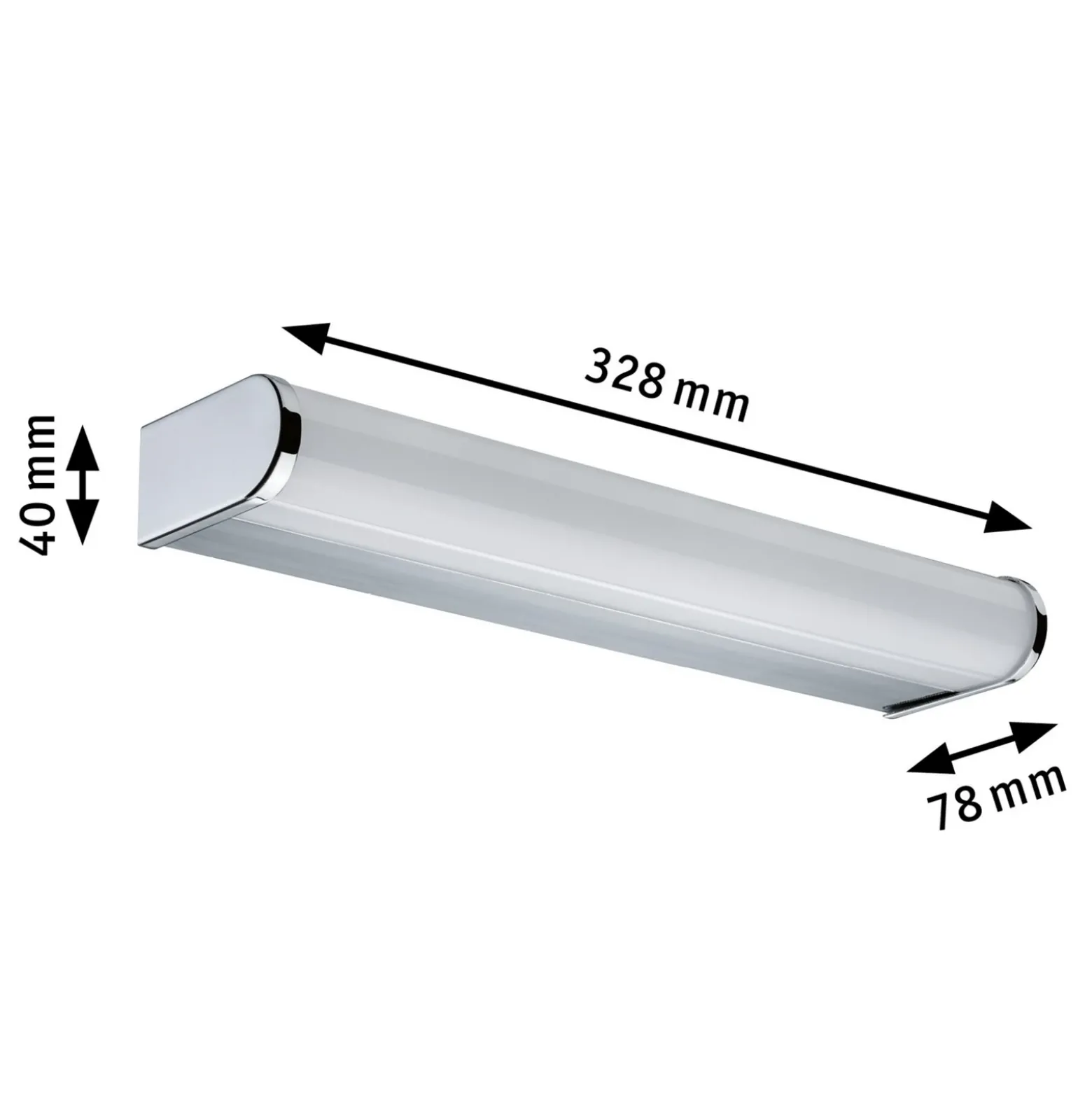 Paulmann lámpara espejo LED Arneb IP44 WhiteSwitch
