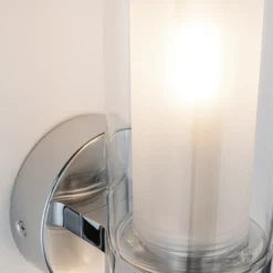 Paulmann Luena aplique IP44 cromo E14 1 luz