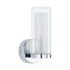 Paulmann Luena aplique IP44 cromo E14 1 luz