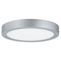 Paulmann Lunar panel LED, redondo, Ø 30 cm, cromo