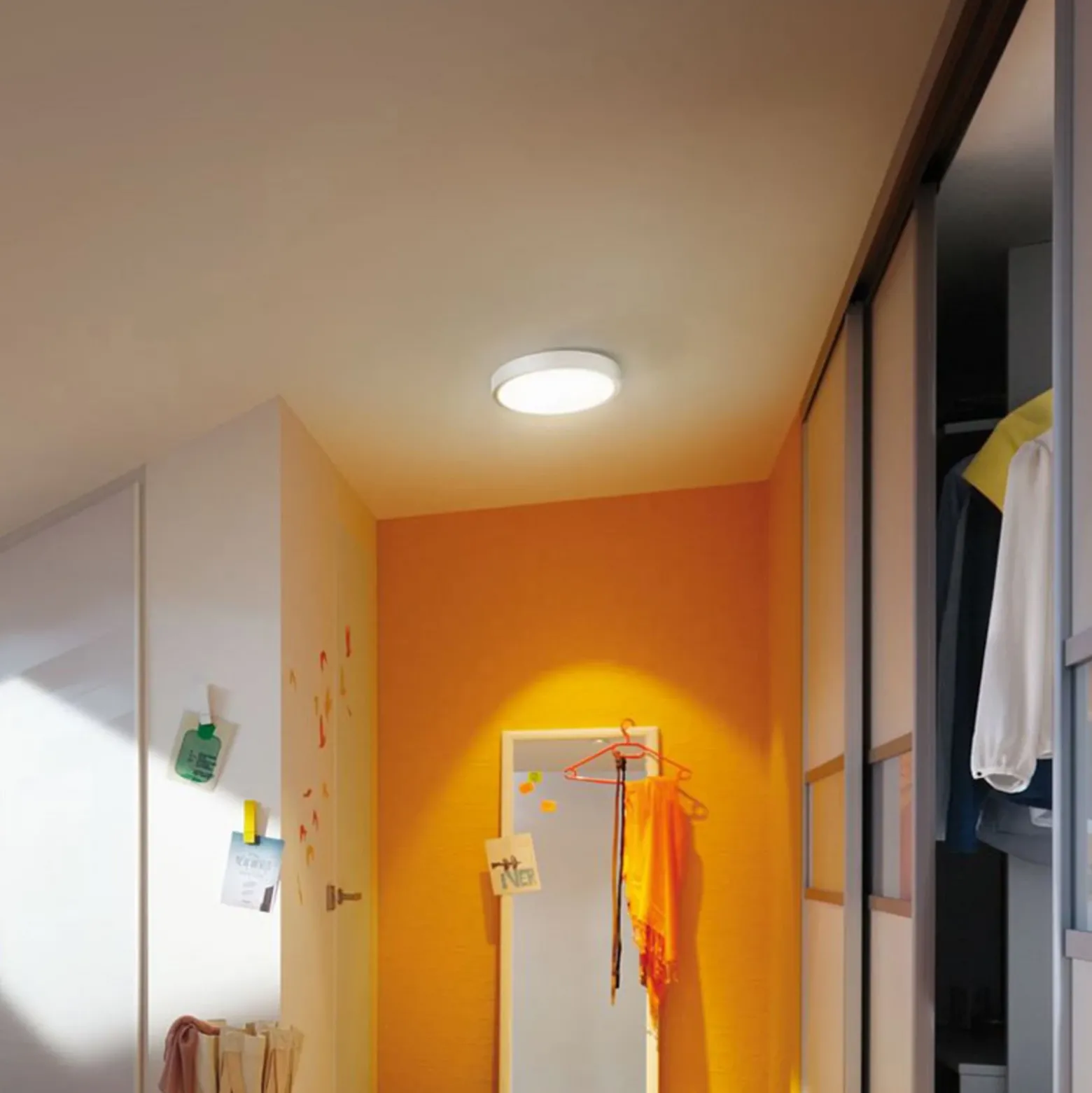Paulmann Lunar panel LED redondo Ø30cm blanco mate