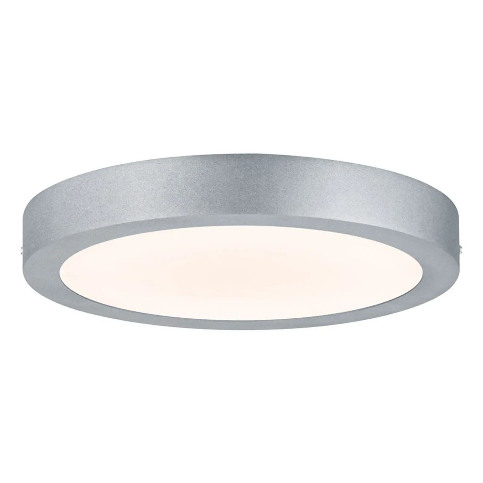 Paulmann Lunar panel LED, redondo, Ø 30 cm, cromo