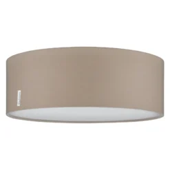 Paulmann Mari plafón con pantalla textil, beige