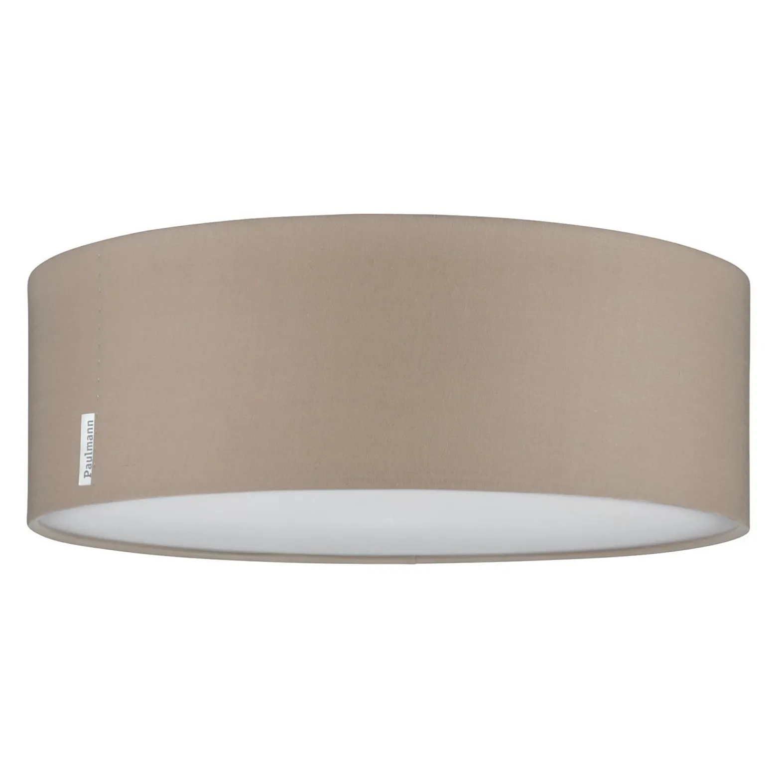 Paulmann Mari plafón con pantalla textil, beige