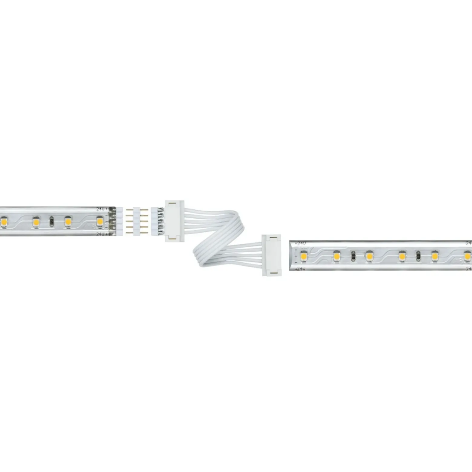 Paulmann MaxLED conector u, juego de 2 uds. blanco