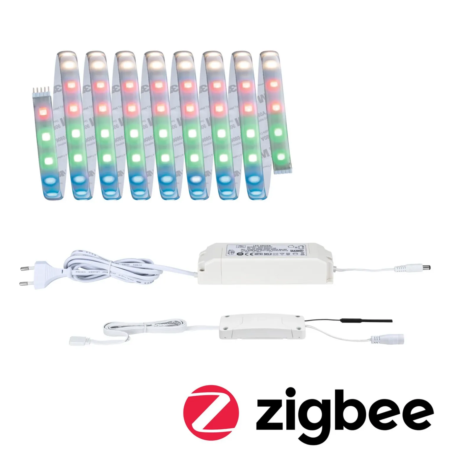 Paulmann MaxLED 500 conjunto básico IP44 RGBW ZigBee 3m