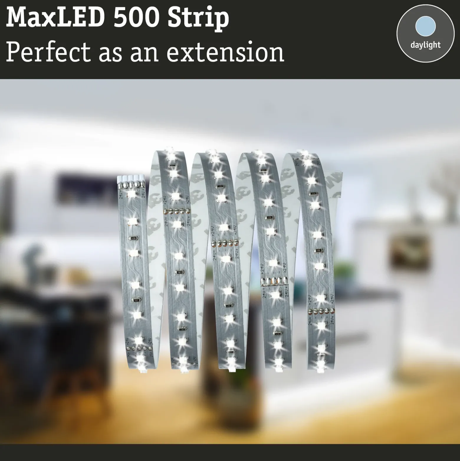 Paulmann MaxLED 500 tira IP20 luz diurna 1m