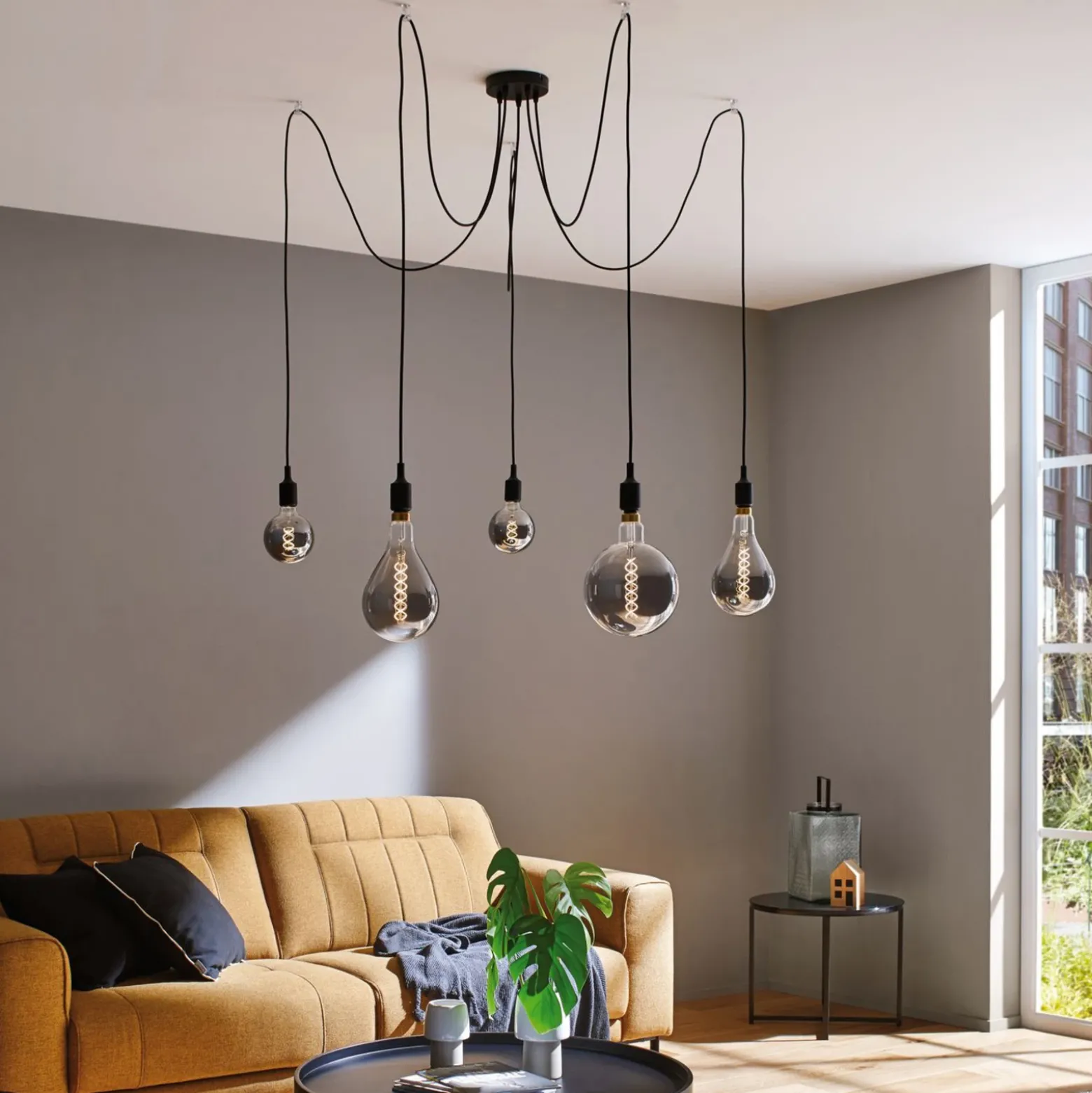 Paulmann Neordic Ketil lámpara colgante, 5 luces