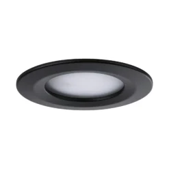 Paulmann Nova Coin set 3 redondo rígido negro