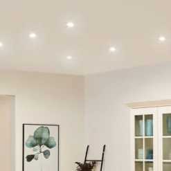 Paulmann Nova empotrada LED 3 ud. rígido, blanco